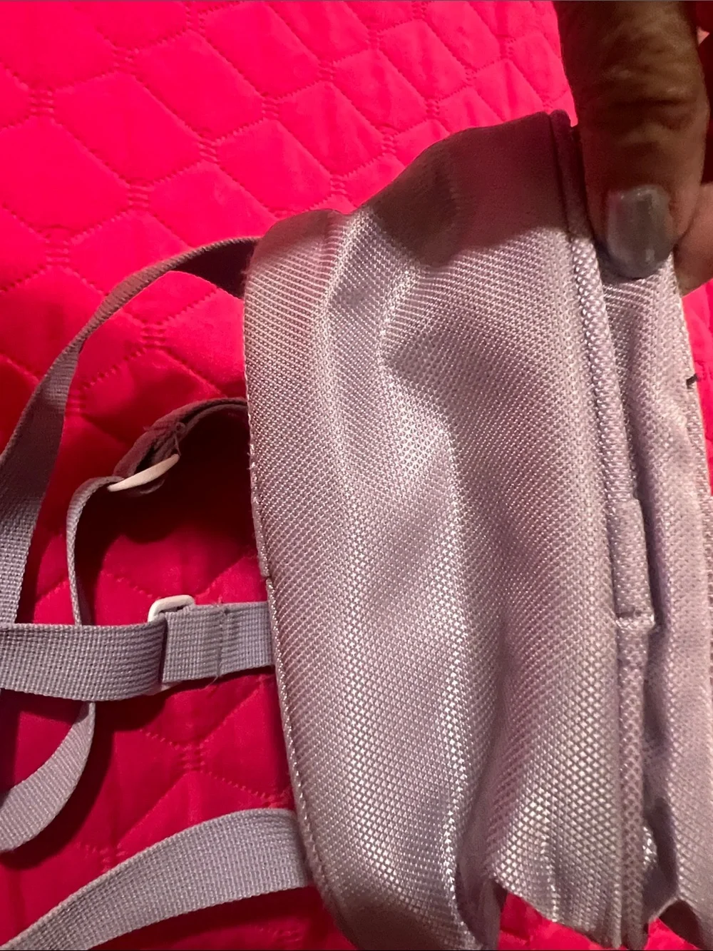 adidas Trefoil Mini Backpack in Mauve Pink